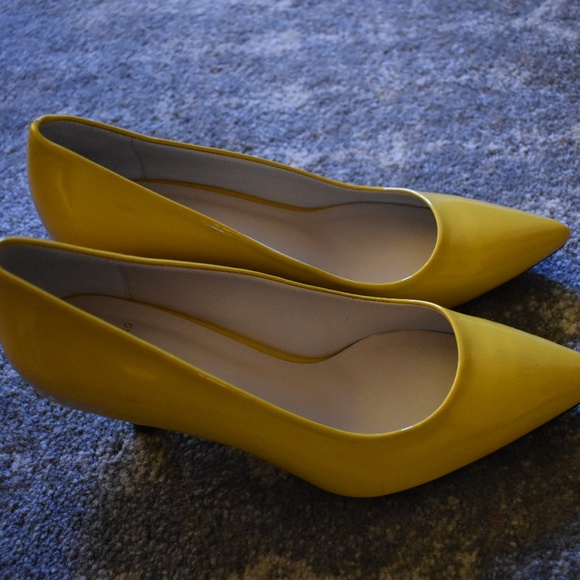 Anine Bing Shoes - Anine Bing Yellow Heels